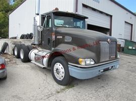 6 1997 International TA semi tractor,