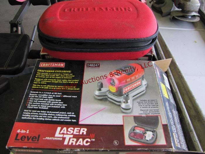 22 Craftsman laser trac