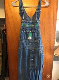Several pairs of vintage denim Liberty overalls