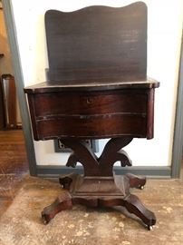 Victorian sewing stand