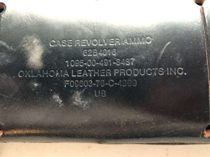 Leather belt -more description