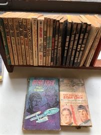 Vintage Star trek paperbacks