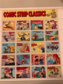 Comic Strip stamps