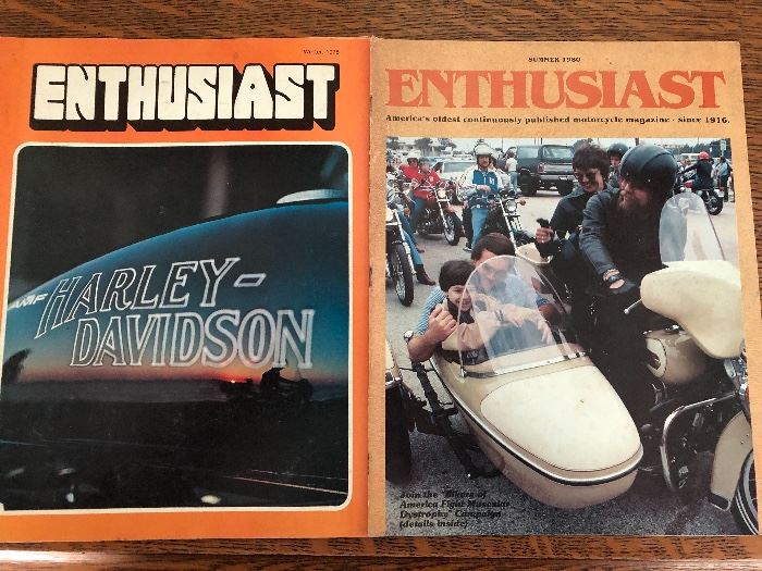 Harley-Davidson Enthusiast magazines