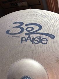 Paiste with Pearl drums