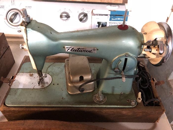 Fleetwood sewing machine