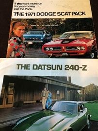 1971 Datsun brochure 