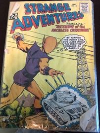 Strange Adventures comic book, a scarce title