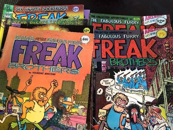 Fabulous Furry Freak Brothers Comics