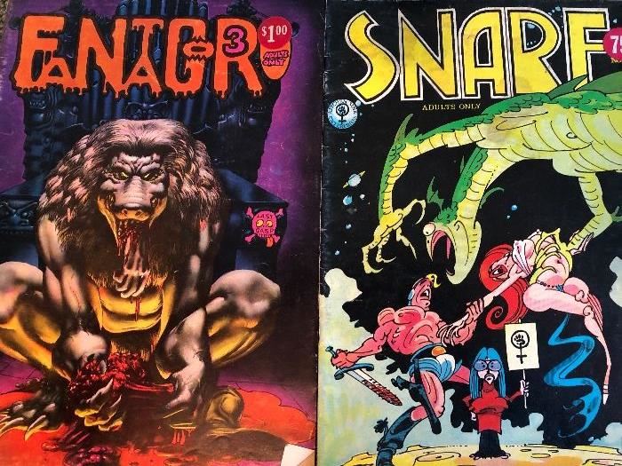 Fantangor and Snarf comics