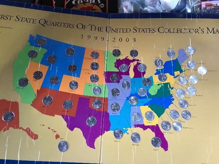 Complete set of state quarters