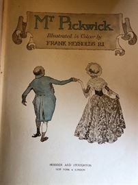 Very nice book with lovely plates, Mr. Pickwick