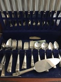 Two sets of Community silver plate 