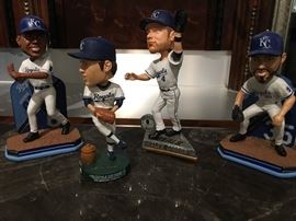 KC Royals bobble heads 