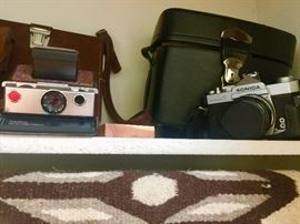 Vintage cameras
