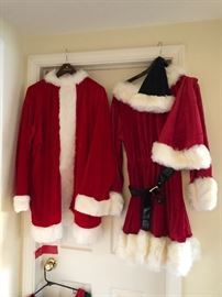 Santa and Mrs. Claus costumes