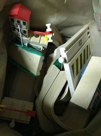 Tons of Brio tracks and trains