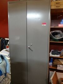 Grey Lyon Metal Cabinet with Key