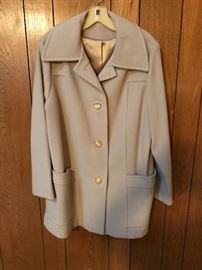 Oatmeal Color Fleece Coat  45