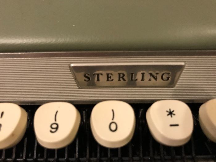 Typewriter (detail)