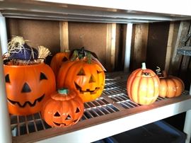 Loads of Halloween decor, if you would like to pre purchase Halloween decor let us know and we can bring to our showroom in Palatine or our other sale in Mundelien