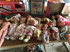 Loads of vintage Baby Dolls