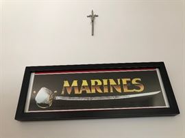 MARINES sign