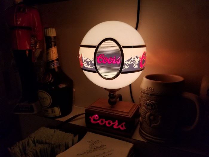 Coors lamp