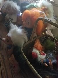 Some of the vintage trolls