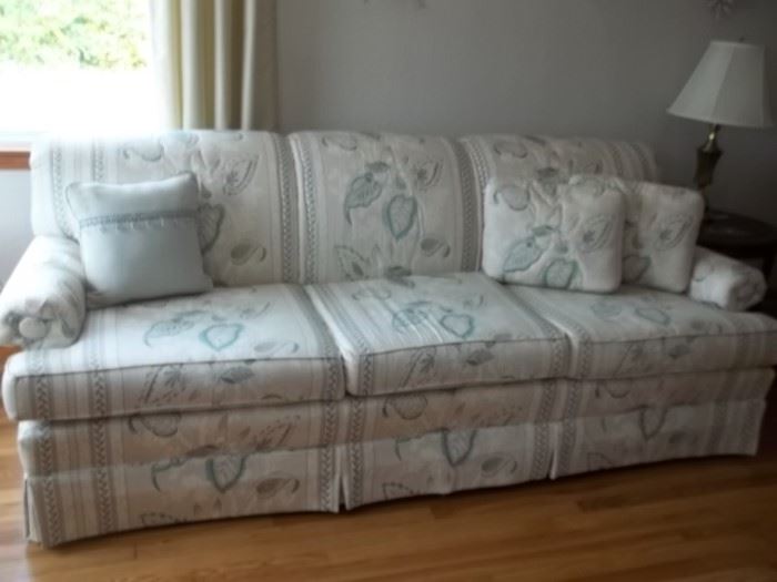 three cushion sofa, excellent condition