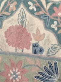 Detail of wall hanging tapestry