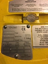 BH/SALA FALL ARREST DEVICE