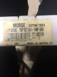 Morse Tap Set 32718