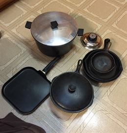 Iron Skillets & Pots