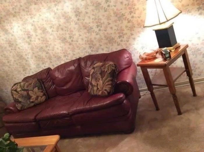 Leather Couch