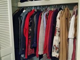 Designer Women's Coats & Sweaters (Many Size Large)