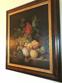 20th century oil painting after Dutch school still life