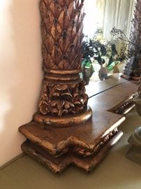 Detail, hall mirror