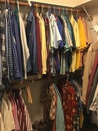 Clothing and jackets 