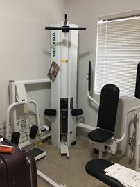 More workout equipment 