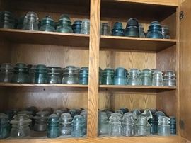 Insulators glass collection 