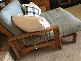 Side view of futon 