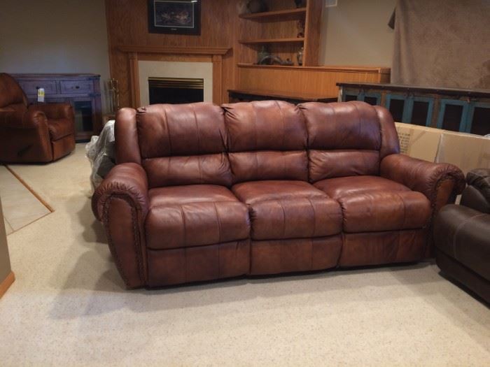 Faux Leather sofa