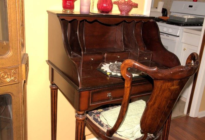 Antique Desk and Chair