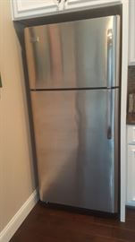 Frigidaire stainless steel refrigerator
$225