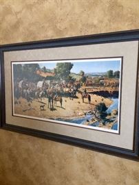 Waiting To Cross The South Fork River by James Boren