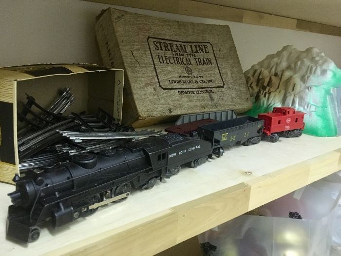 Vintage Marx train set