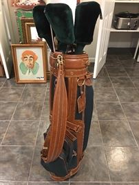Golf clubs/bag