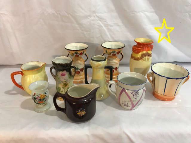 Assorted Collectibles Pitchers  Vases