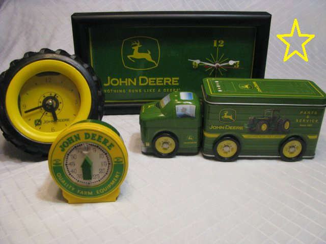John Deere Clocks  Collectibles